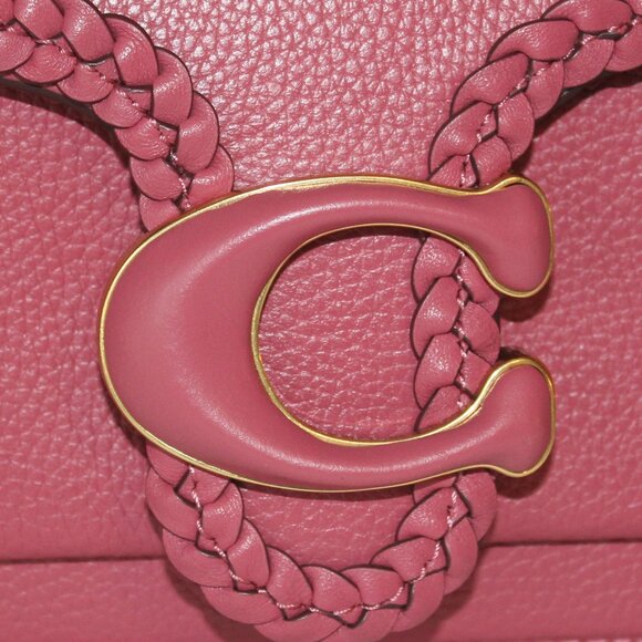 COACH Braided Tabby 26 in Rouge - Picture 7 of 7